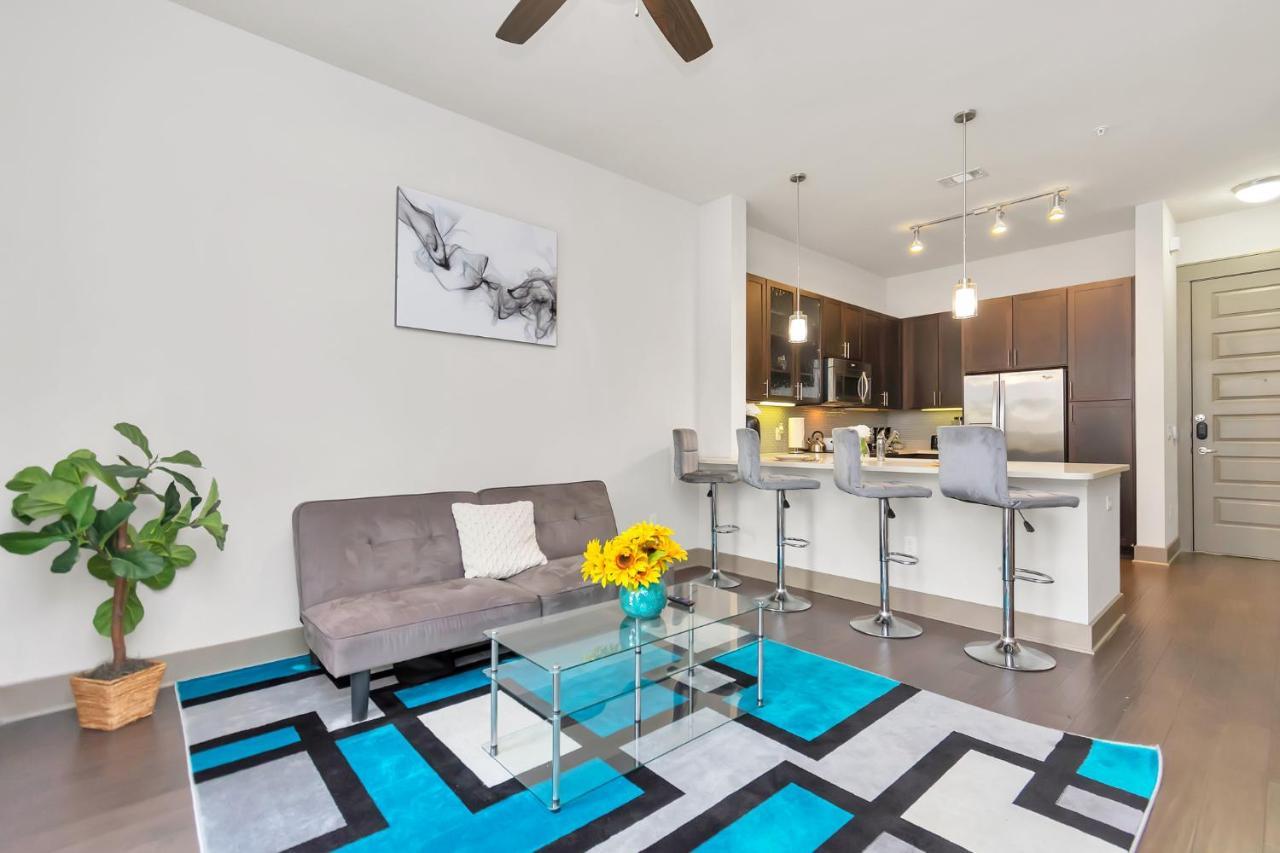 U1 Penthouse Downtown Houston Rental Car Available Apt 1Br 1Bth Gym Sleep Good Exterior foto